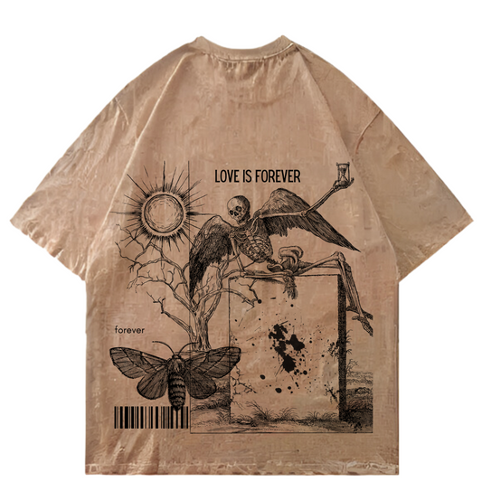 Lver love is forever oversized t-shirt